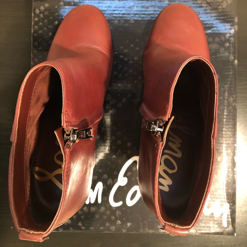 Sam Edelman Campbell Mahogany Bootie - Picture 2 of 4